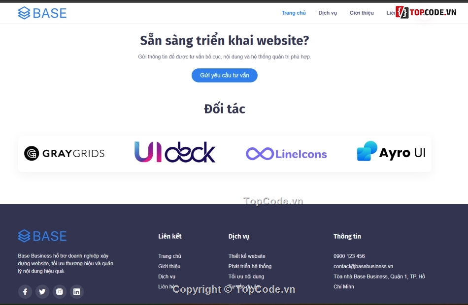 Website giới thiệu,Web giới thiệu,Web dịch vụ